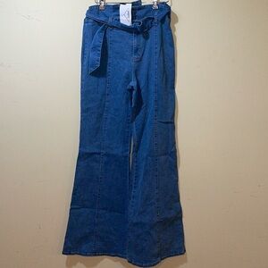 Womens A.Calen By Flying Tomates Flare Jeans